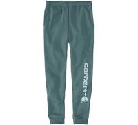 Carhartt Midweight Tapered Graphic Jogginghose, grün-blau, Größe M