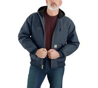 Carhartt Big & Tall J140 Herren-Jacke, lockere Passform, feste Ente, isoliert, Flanellfutter, Active Jac, Dunkles Marineblau , XL Tall