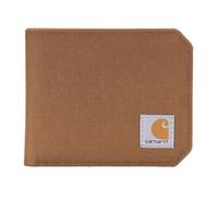 Carhartt Billfold and Passcase Herren-Brieftaschen, robuste Klappgeldbörsen, erhältlich in Leder- und Canvas-Stil, Braun. Carhartt, Bifold, Bifold