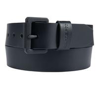 Carhartt Herren-Gürtel aus Leder, erhältlich in verschiedenen Ausführungen, Farben und Größen, Schwarz-schwarze Schnalle, 44