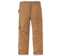 Carhartt Canvas Boise Multi-Cargo Dungaree Hose, braun, Größe 30 38 für Männer