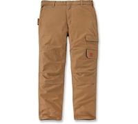 Carhartt Canvas Boise Multi-Norm Dungaree Hose, braun, Größe 38/32