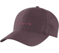 Carhartt Canvas Embroidered Graphic Damen Kappe, weinrot