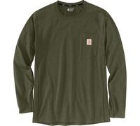 Carhartt Carahrtt Force Relaxed LS T-shirt basil heather (G73) XL REG
