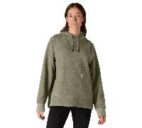 Carhartt Force Damen-Kapuzen-Sweatshirt, Oversized-Fit, Dusty Olive Heather, S