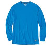 Carhartt Carhartt LWD Herren-Langarm-T-Shirt, Marines Blau, 4X-Groß