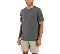 Carhartt Carhartt Lwd Kurzarm-T-Shirt mit lockerer Passform für Herren Grau XL
