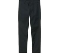 Carhartt WIP - Chinohose - Sid Pant Black Rinsed für Herren aus Baumwolle - Größe 34 US - schwarz schwarz 34 US