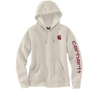 Carhartt Clarksburg Sweatshirt - weiß|lila / S