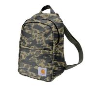 Carhartt Classic Mini Rucksack für den Alltag, strapazierfähig, wasserabweisend, verstellbare Schultergurte (Blind Duck Camo), Einheitsgröße