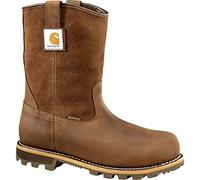 Carhartt Herren Cmp1453 Comp Toe Zum Überziehen, Wasserdicht, 25,4 cm Halblange Stiefel, Bison Brown Oil Tan, 45 EU