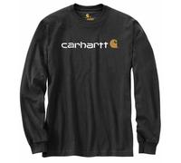 Carhartt Core Logo M - Langarmshirt - Herren M Black