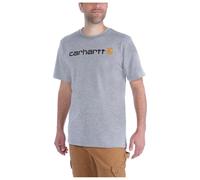Carhartt Core Logo T-Shirt dicke Qualität XXL hellgrau