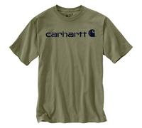 Carhartt - Core Logo S/S - T-Shirt, Gr. XXL, oliv (DustyOlive)