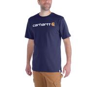 Carhartt T-Shirt Core Logo S/S – marineblau – Größe S