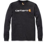 Carhartt CORE LOGO T-SHIRT L/S | Carbon Heather | XXL