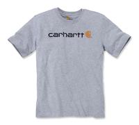Carhartt CORE LOGO T-SHIRT S/S 103361 - Größe S - Farbe heather grey