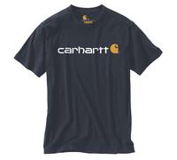 Carhartt CORE LOGO T-SHIRT S/S 103361 - Größe S - Farbe navy