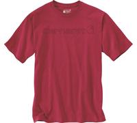 Carhartt - Dearborn Relaxed Logo T-Shirt - T-Shirt, Gr. XS, rot (IndustryRed)