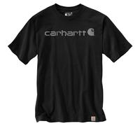 carhartt CORE LOGO T-SHIRT S/S | Black/Gray | XS