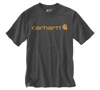 carhartt CORE LOGO T-SHIRT S/S | Carbon Heather XS