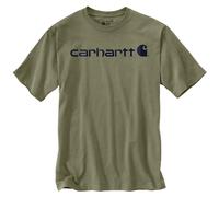 carhartt CORE LOGO T-SHIRT S/S | Dusty Olive | L