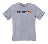 Carhartt Core Logo T-Shirt grau/schwarz/orange - XXL