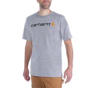 CARHARTT Core Logo T-Shirt S/S Herren | 034 HEATHER GREY | L