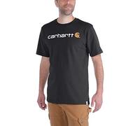 Carhartt Core Logo T-Shirt S/S - T-Shirt, Black 001, S