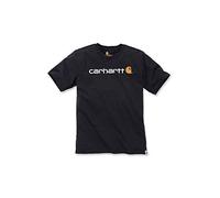 Carhartt Core Logo T-Shirt dicke Qualität XXL schwarz