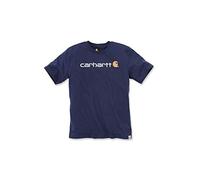 carhartt® Herren T-Shirt CORE LOGO T-SHIRT S/S, navy, Größe XS (Arbeitshemd & Arbeitsshirt)