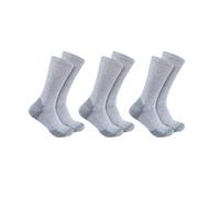 Carhartt Crew Socks 3-Pack Men's Grey L