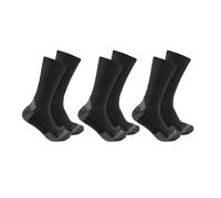 CARHARTT Cotton Blend Crew Sock 3 Pack XL schwarz