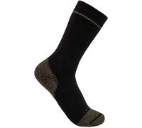 Carhartt Midweight Cotton Blend Steel Toe Boot Sock 2 Pairs