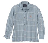 Carhartt - Women's Midweight Flannel L/S Plaid Shirt - Hemd, Gr. S, neptune (Neptune)