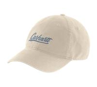 Carhartt Damen Canvas Script Graphic Cap Baseballkappe, Hafermilch, Einheitsgröße