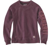Carhartt CLARKSBURG CREWNECK SWEATSHIRT 104410 - Größe S - Farbe blackberry heather