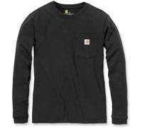 Carhartt Damen Female Shirt Workw Pocket L/S T-Shirt Black-L