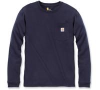 Carhartt Damen Female Shirt Workw Pocket L/S T-Shirt Navy-XS
