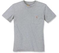 Carhartt Damen Female Shirt Workw Pocket S/S T-Shirt Heather Grey-XL