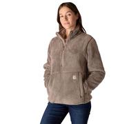Carhartt Damen-Fleecepullover mit lockerer Passform, Soft Sepia, 2X