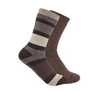 Carhartt Damen Heavyweight Crew Socken 2er Pack 1 Paar Socken (2er Pack)