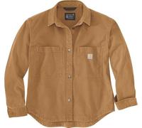 Carhartt Damen Heavyweight Duck Overshirt 106621 Carhartt® Brown-S