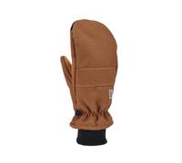 Carhartt Damen Isolierter Kunstleder mit Bündchen Handschuhe für kaltes Wetter, braun, 38