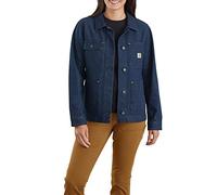 Carhartt RELAXED FIT DENIM JACKET 105449 - Größe XL - Farbe basin