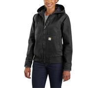 Carhartt - Women's Washed Duck Active Jacket - Freizeitjacke, Gr. L, schwarz (Black)