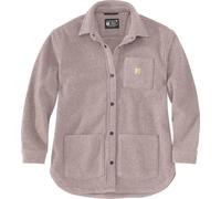 Carhartt Damen Übergangsjacke Wool Blend Overshirt, Farbe:Mink, Größe:XL