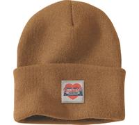 Carhartt Damen Knit Heart Patch Beanie 107409 Carhartt® Brown
