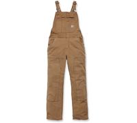 Carhartt Damen Latzhose / Overall Crawford Bib Overall Carhartt® Braun-XS