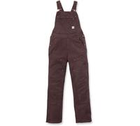 Carhartt Damen Latzhose / Overall Crawford Bib Overall Dark Brown-XS